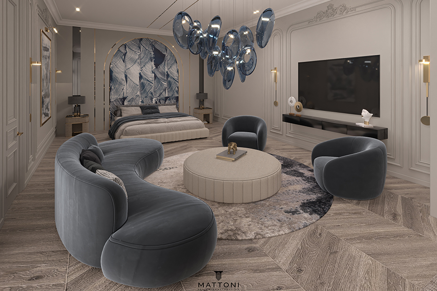luxurious suite