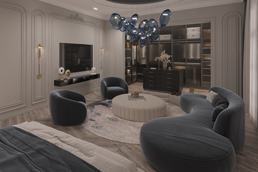 luxurious suite