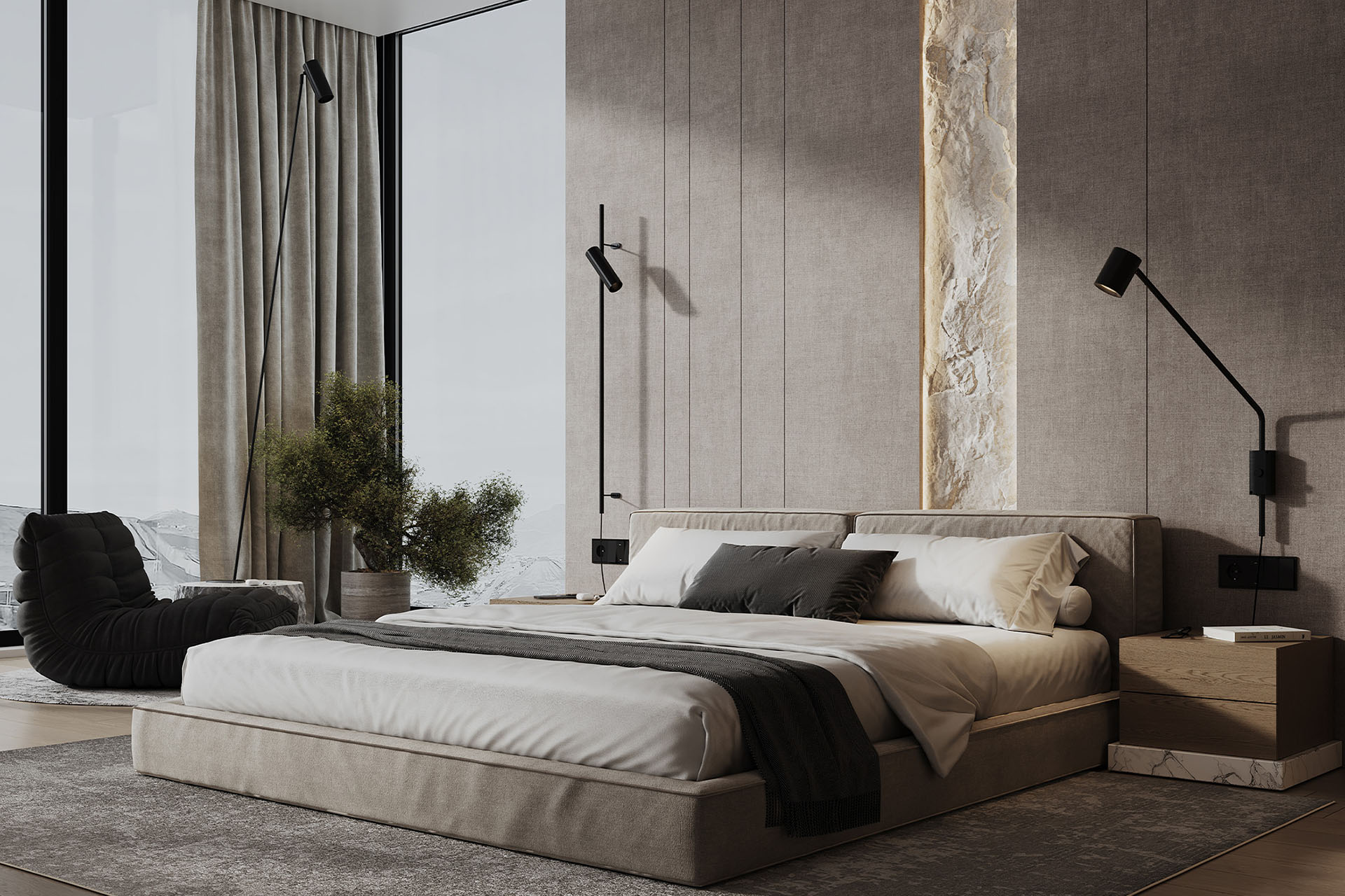 modern bedroom design