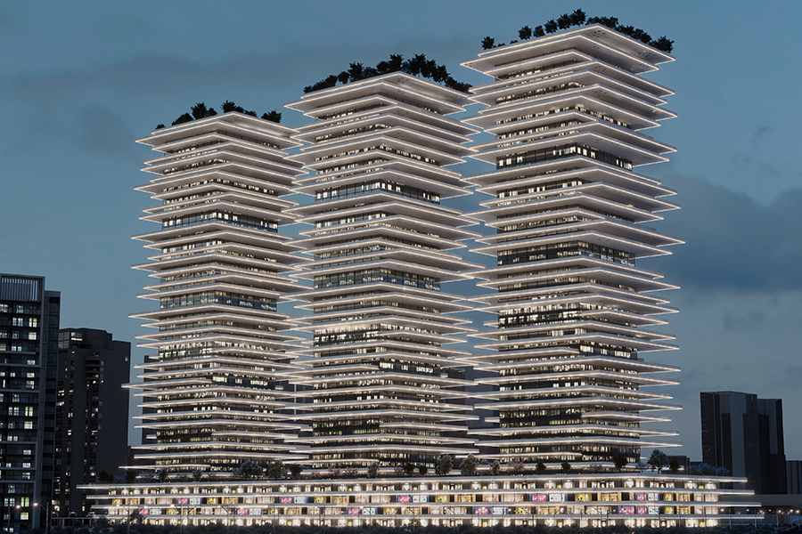 flat residential tower
