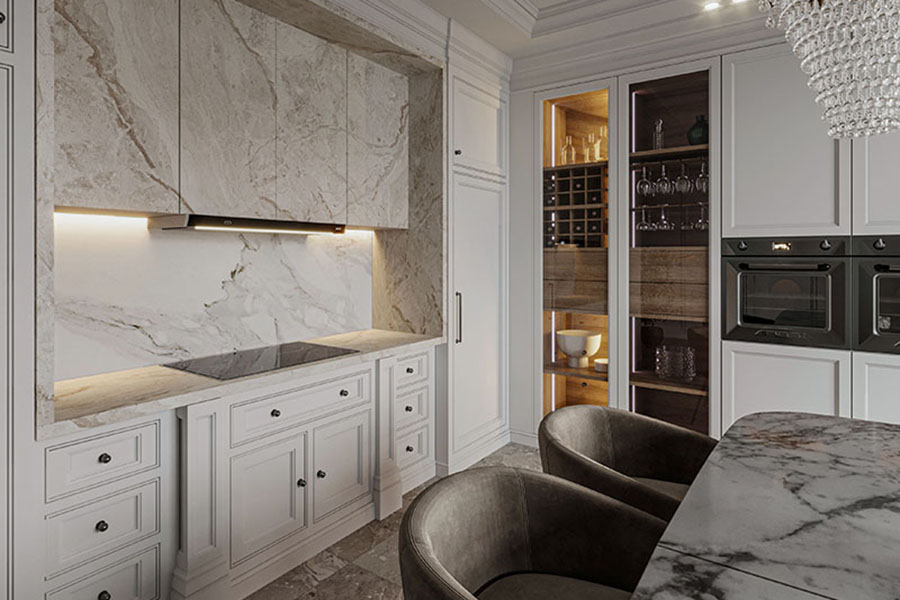 luxury classic kitchen