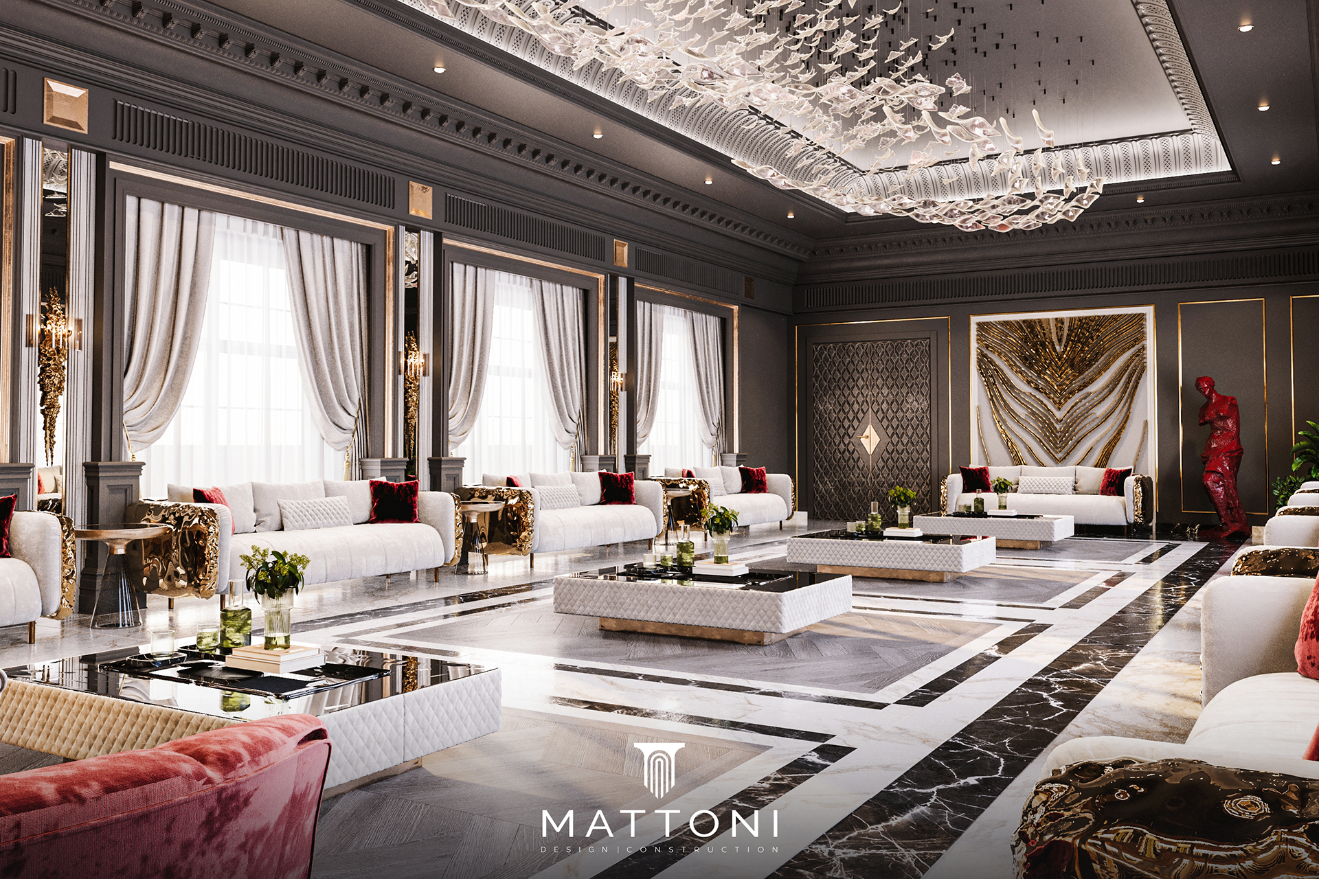 luxury guest room
