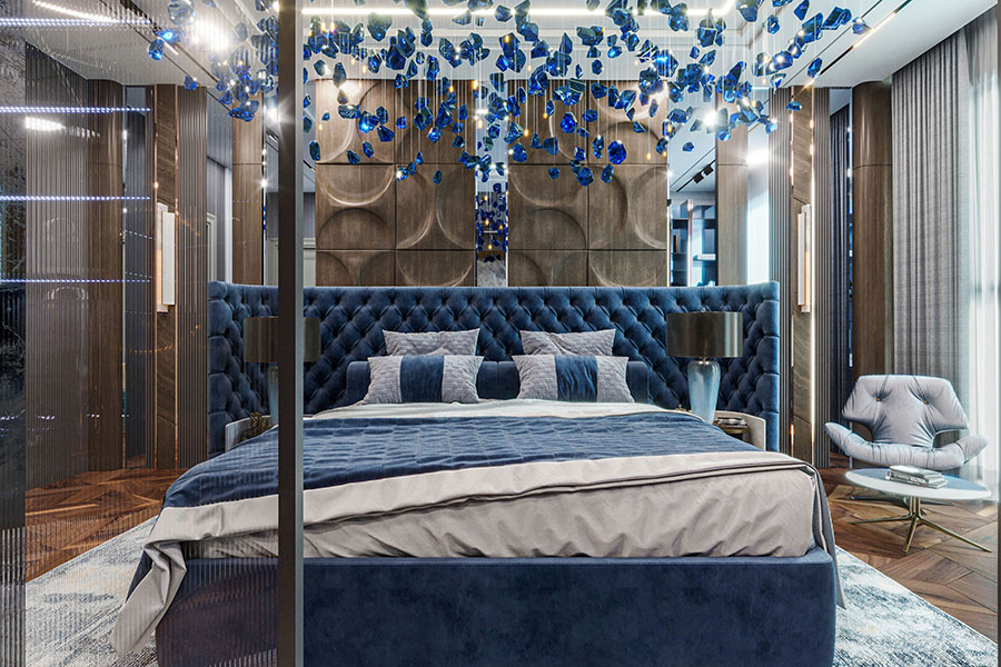 luxury master bedroom
