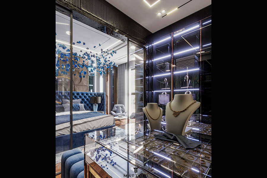 luxury master bedroom
