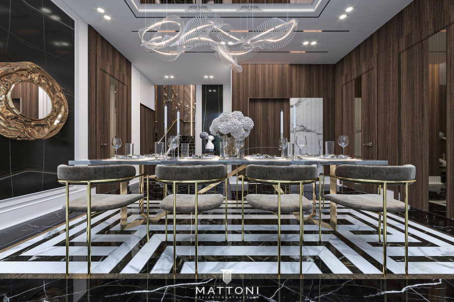 luxury modern kitchen