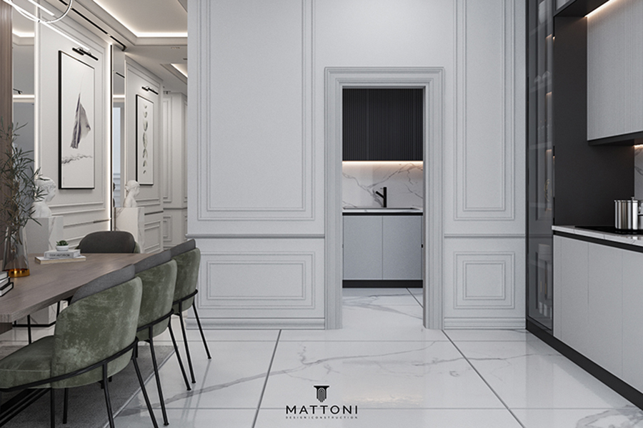 modern kitchen & dining