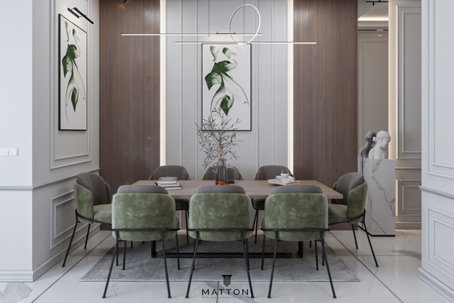 modern kitchen & dining