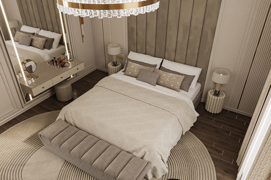 neutral bedroom