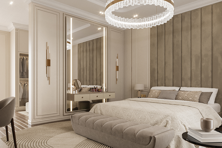 neutral bedroom