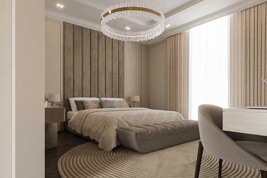 neutral bedroom