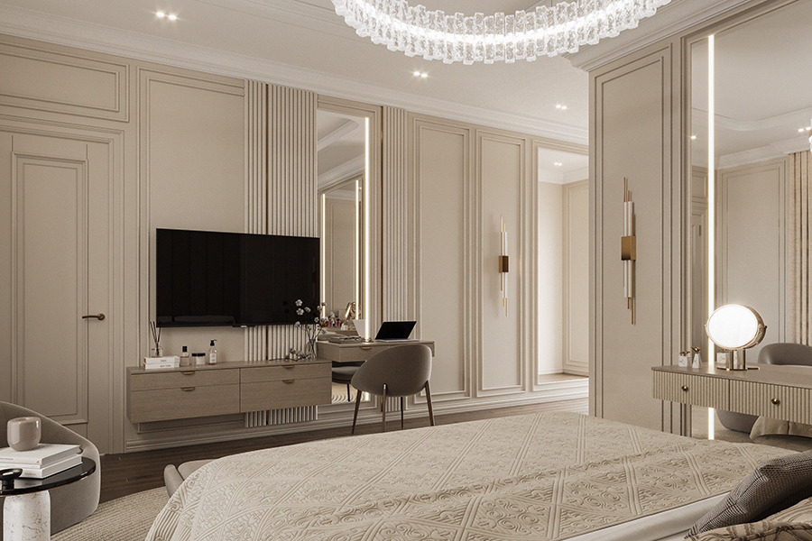 neutral bedroom