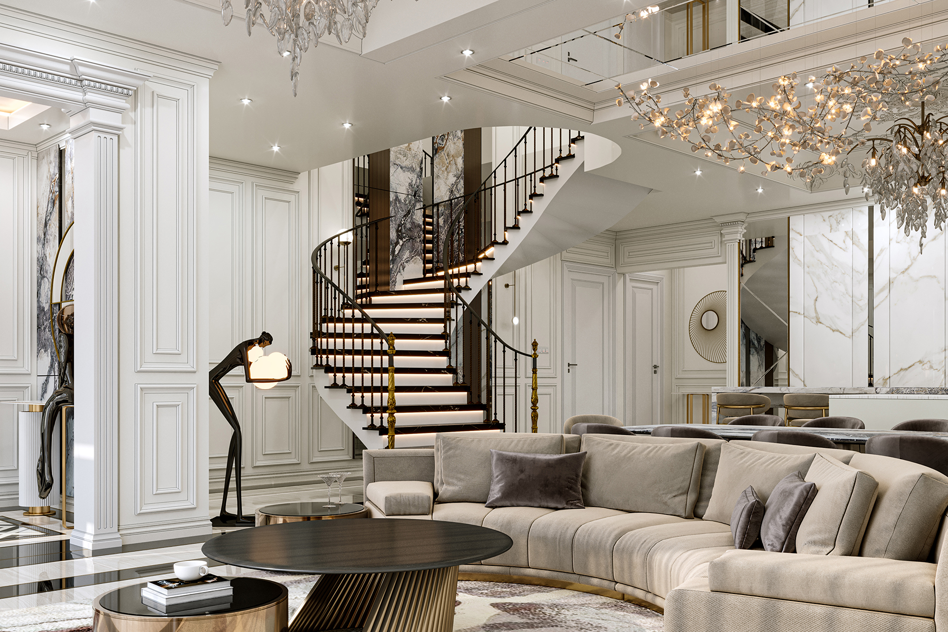 classic living room