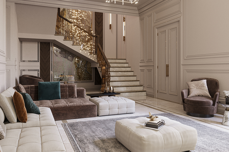 open living room